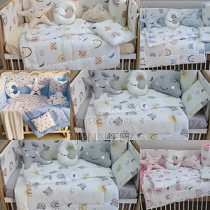 Photo - Luxury Baby Cot Bumper Set