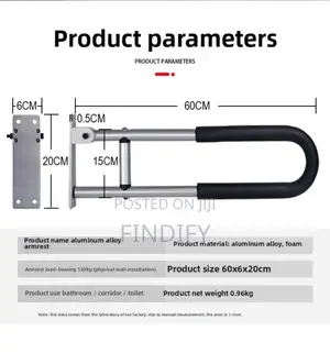Safety Rail Swing Non-Slip Grab Bar