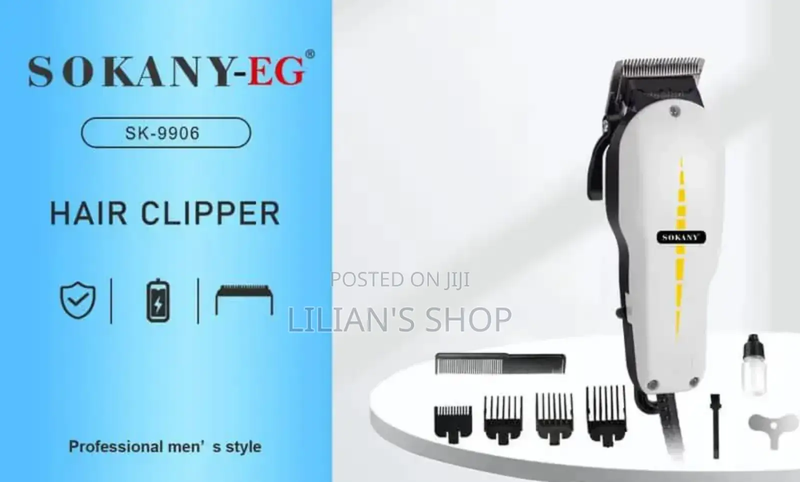 Sokany Sk-9906 Professional Hair Clipper
