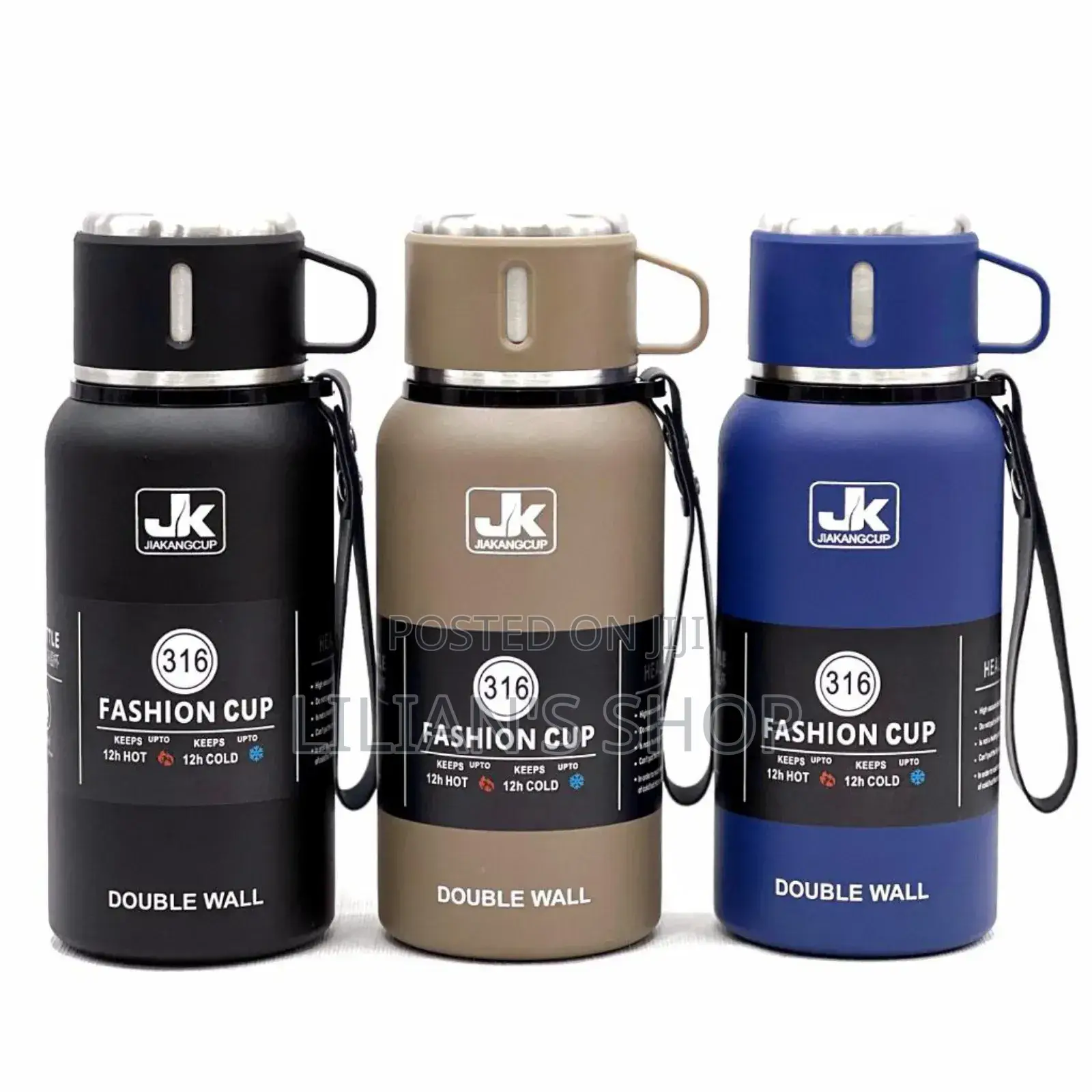 Jk Double Wall Travel Flask Bottle