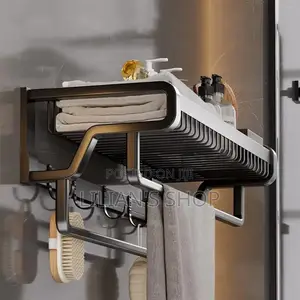 Heavyduty Wall Mounted Bathroom Organizer