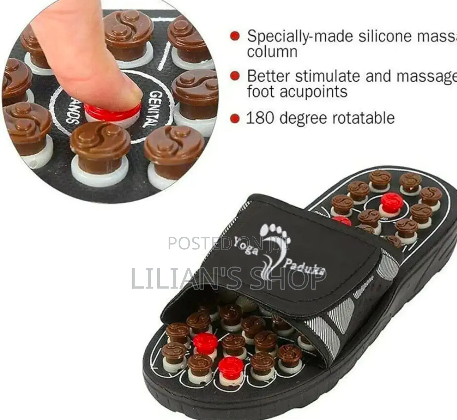 Foot Massager Slippers Therapy Sandals