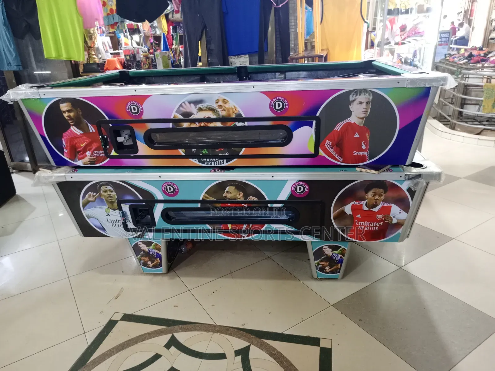 For Club Pool Table Full Set With Slate