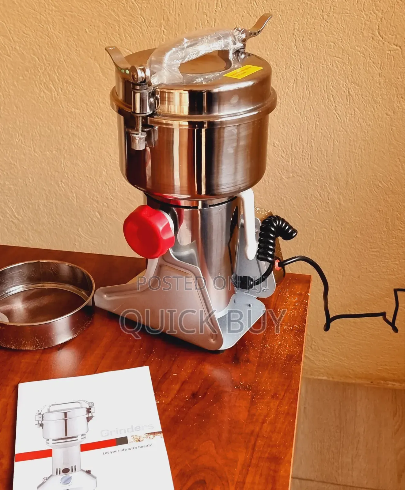New High Speed 500g Powder Grinder