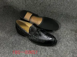 Original Classic Black Berluti Gentle Leather Loafers