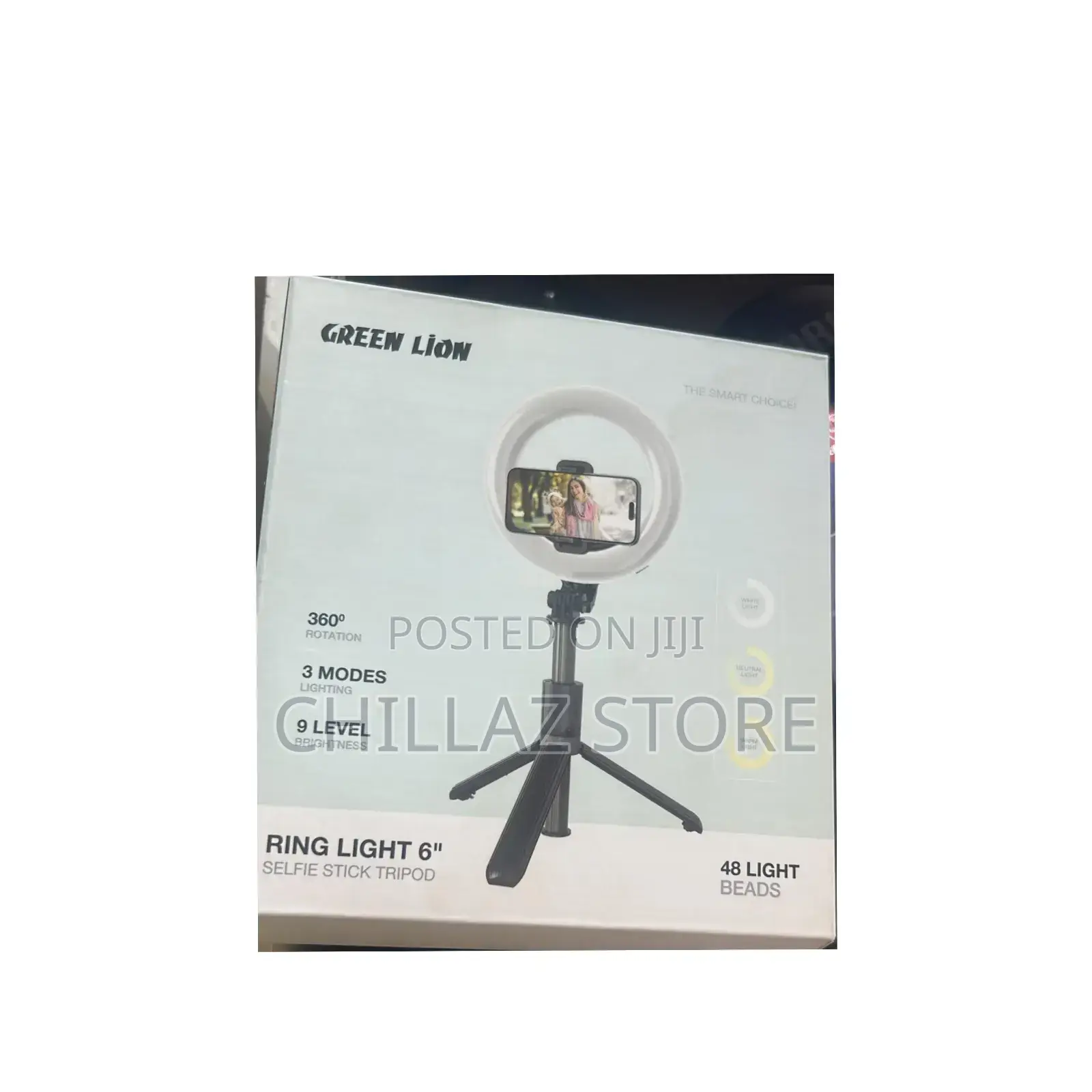 Green Lion Ring Light 6 Selfie Stand.