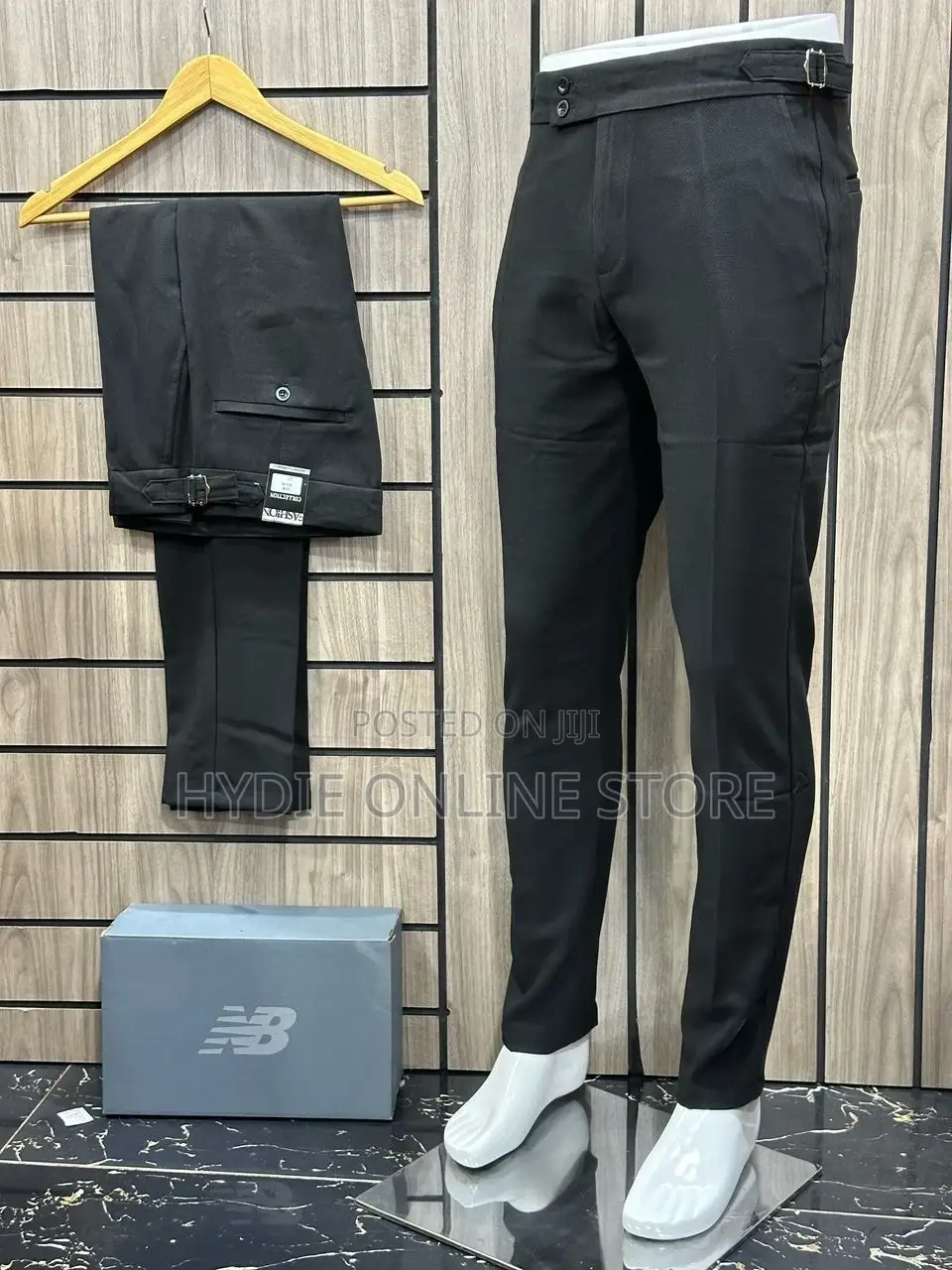 Fashion Beltless Gental Men’S Trousers