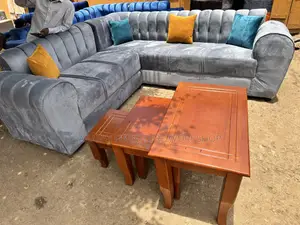 Modern Chester L Shape Sofa Set