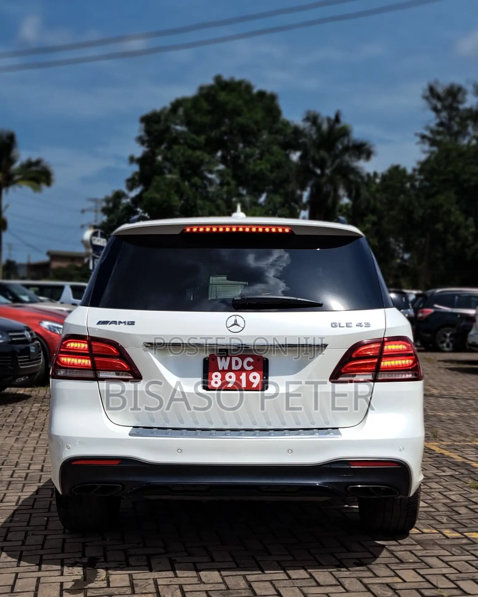 Mercedes-Benz GLE-Class AMG GLE 43 4MATIC 2016 White