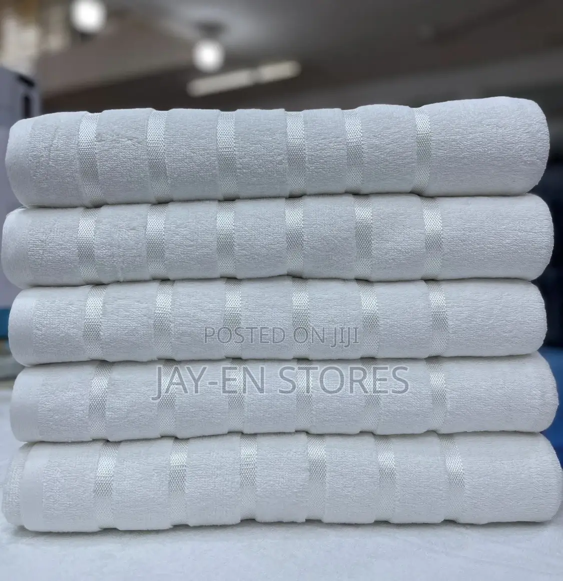 Plain White Towels