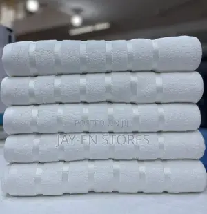 Plain White Towels