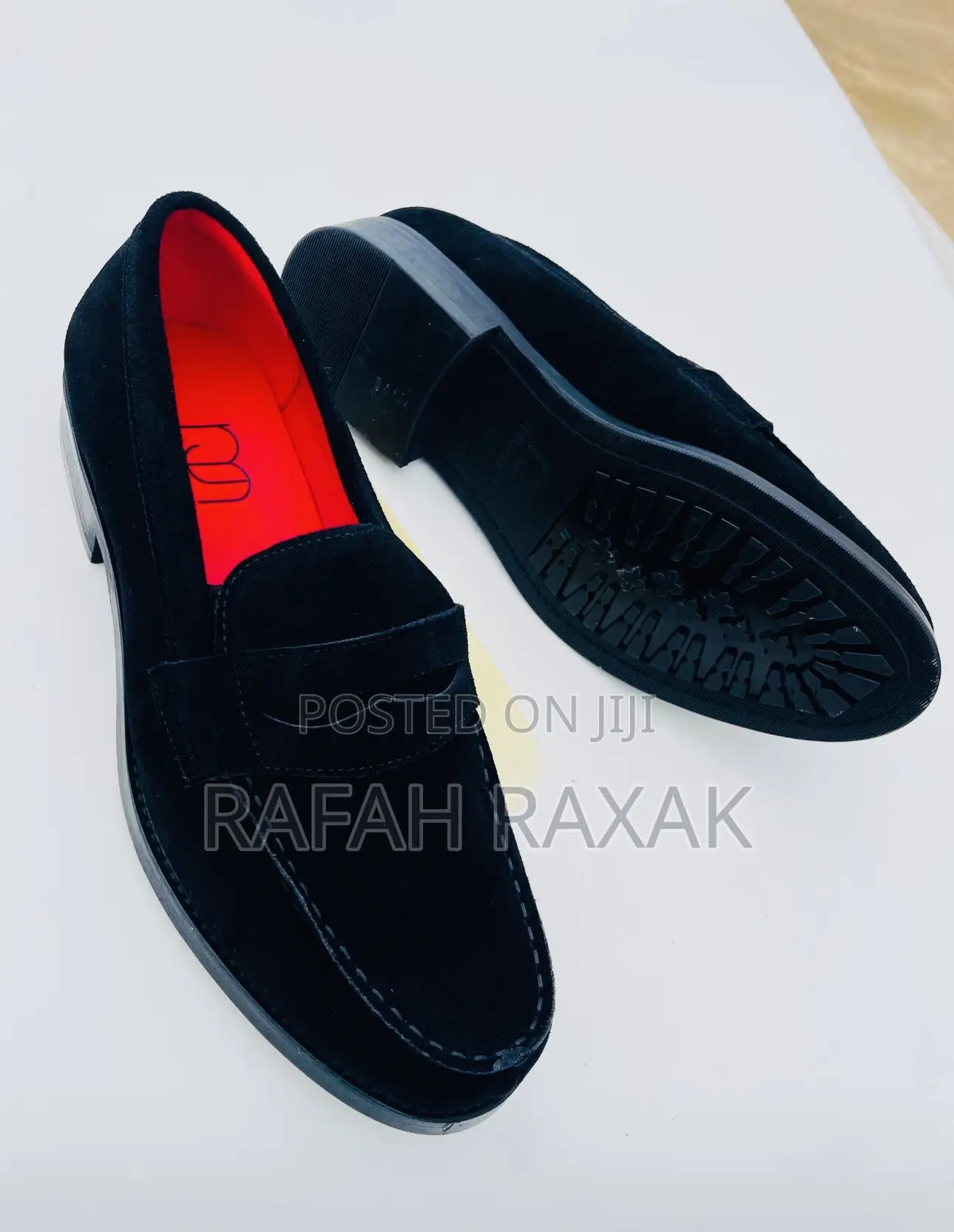 Original Men’S Mack James Black Suede Loafers