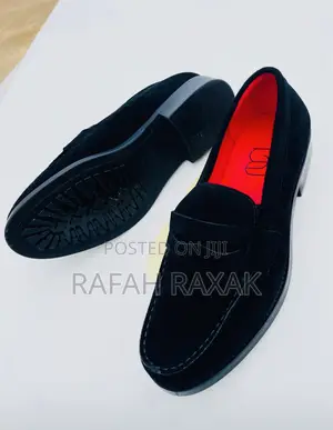 Original Men’S Mack James Black Suede Loafers