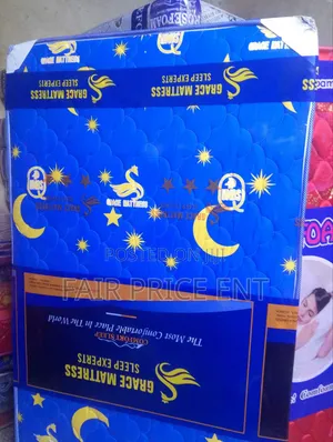 Fibre Mattress.4*6*6inches. ( Blue)