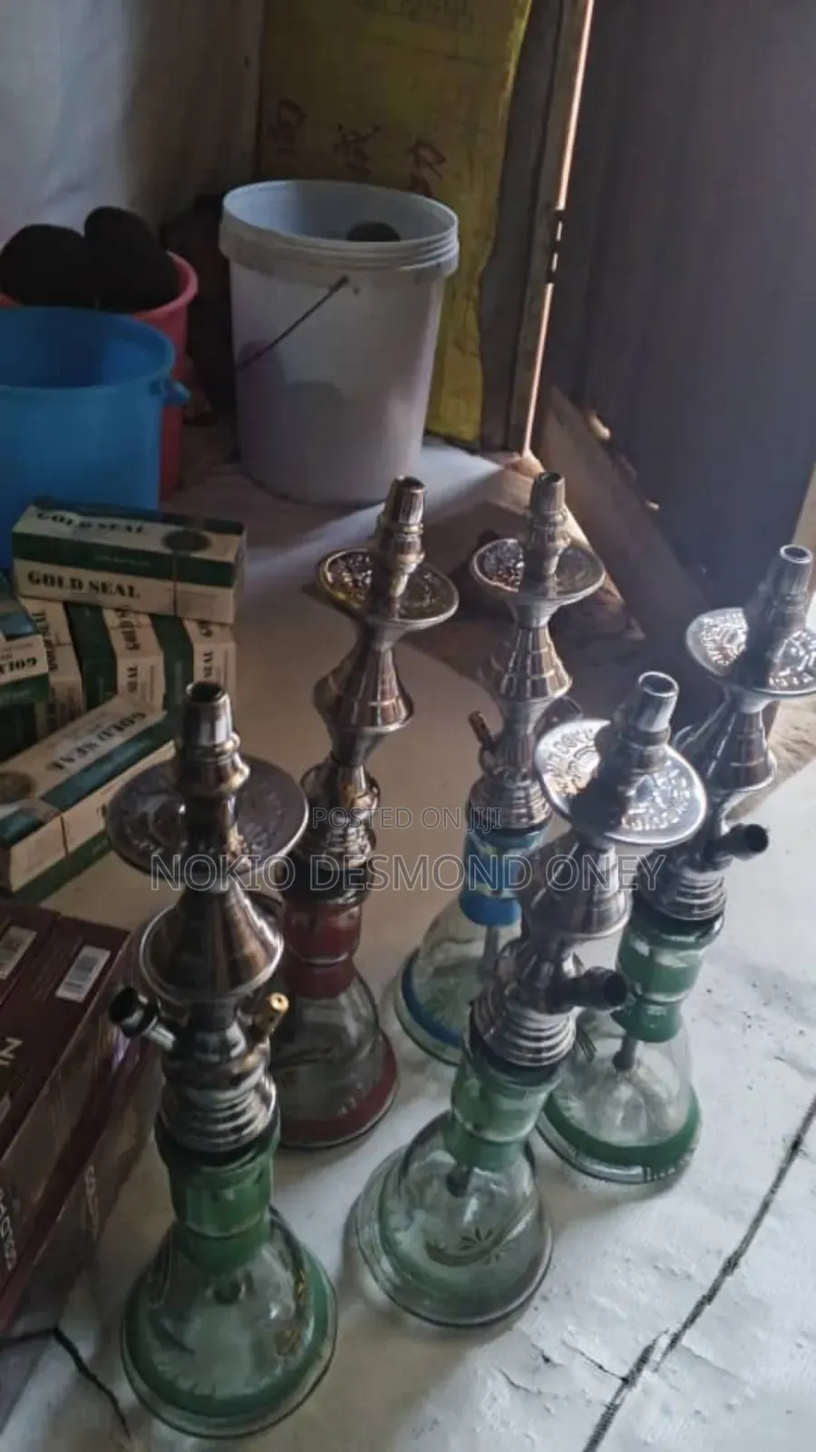 Glass and Steel Shisha Pots Available at Affordable Prices