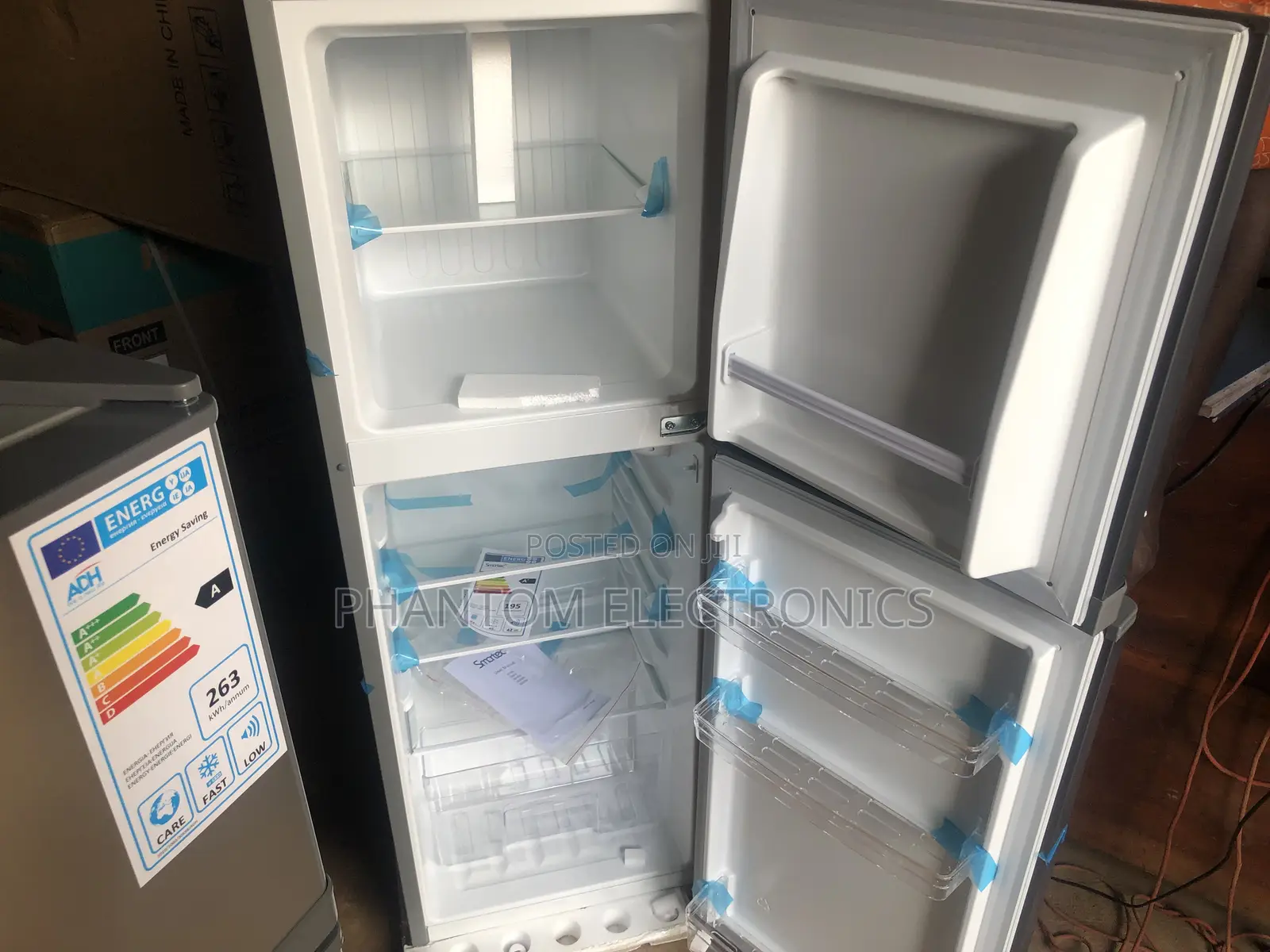 Smartec Double Door Fridge