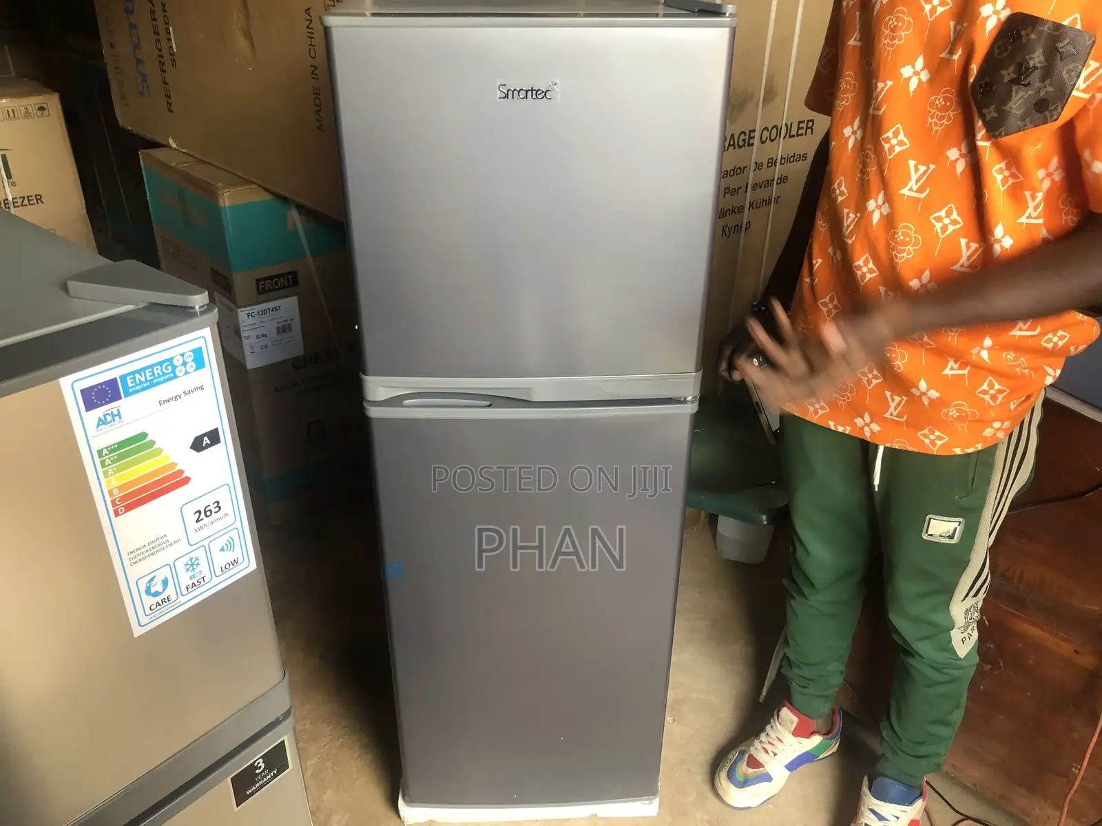 Smartec Double Door Fridge