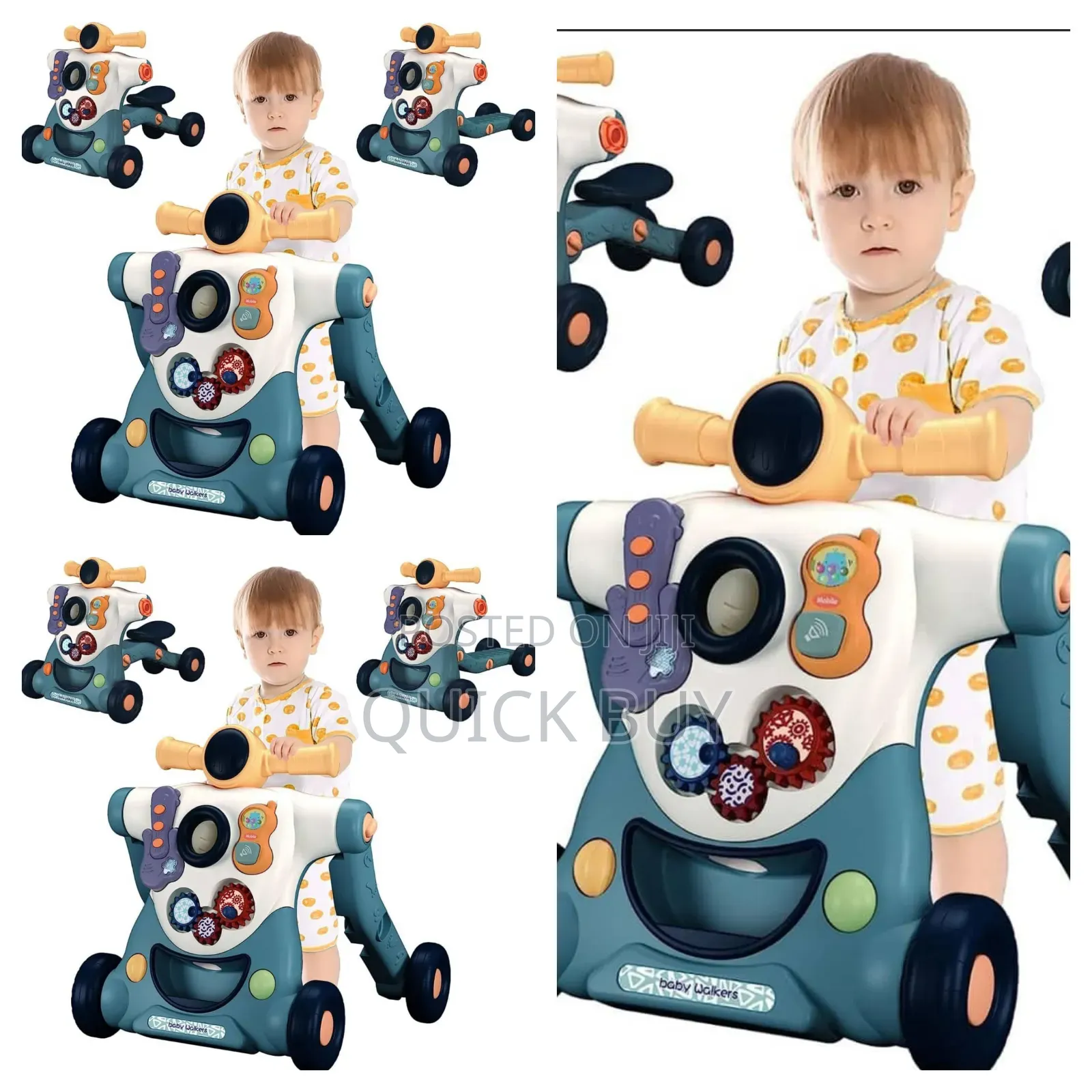 3in1 Baby Walker With Music Entertainment