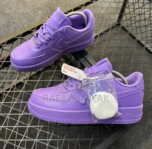 Original Purple Nike Air Force 1 07 Low Sneakers
