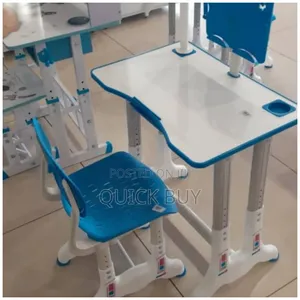 New Children Adjustable Study Desk and Chair Set