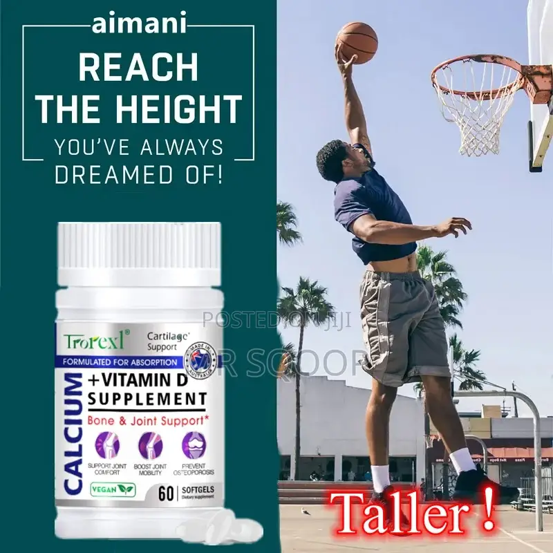 Adult Height Growth Supplement Bone Strength Height Booster