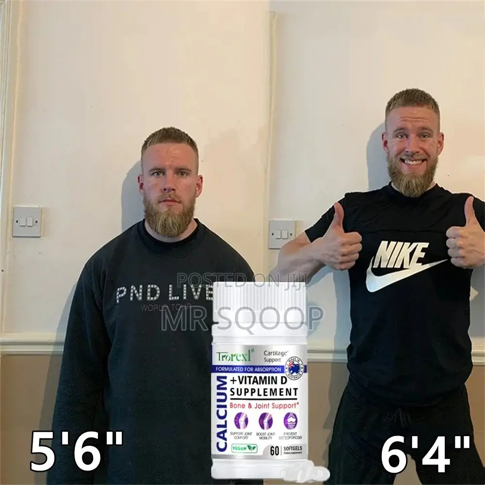Adult Height Growth Supplement Bone Strength Height Booster