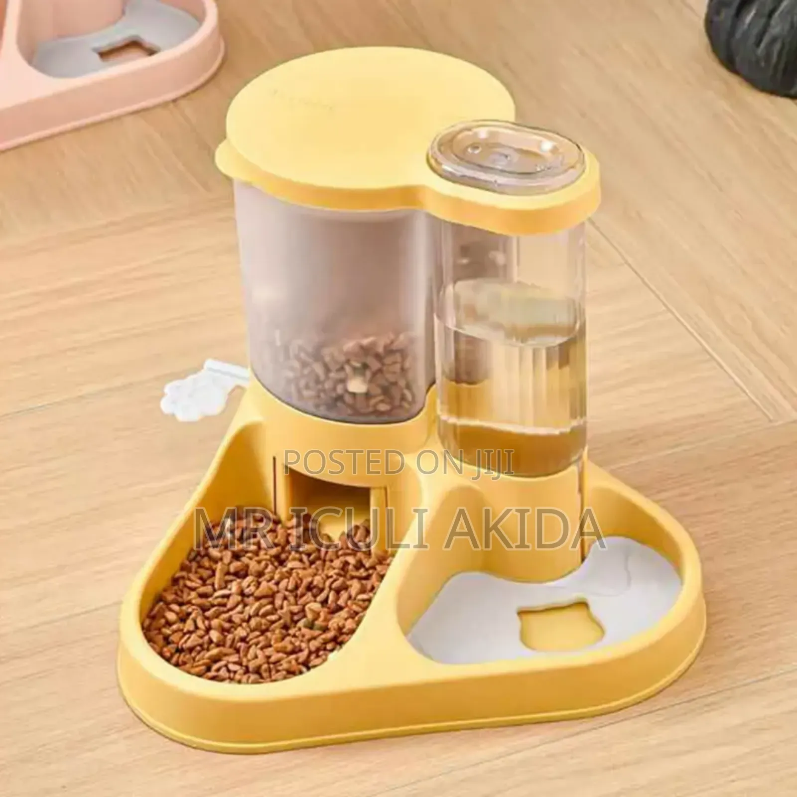 2n1 Food Water Large Capacity Pet Feeding Bowl WTH Drinker