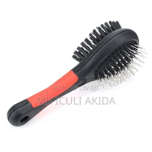 2n1 Dog/Cat Pet Doble Side Hair Remover Grooming Brush Comb