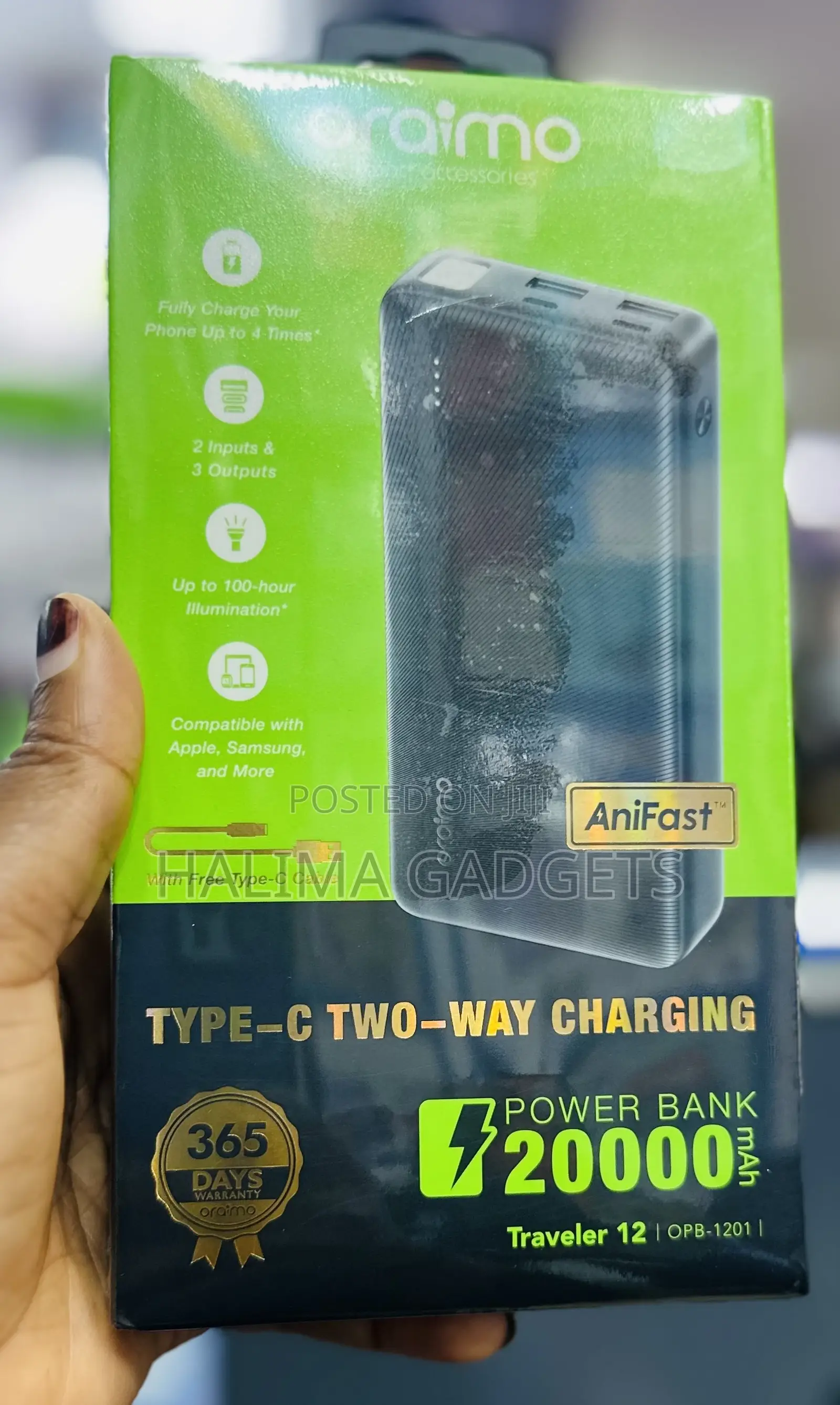 Oraimo Power Bank