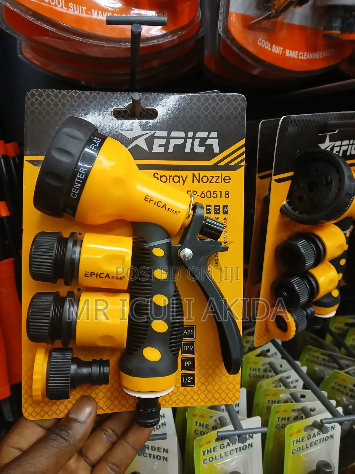 4pcs Watering Spray Nozzle Kit