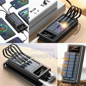 Portable Solar and Electric Charging Power Bank 20000mah
