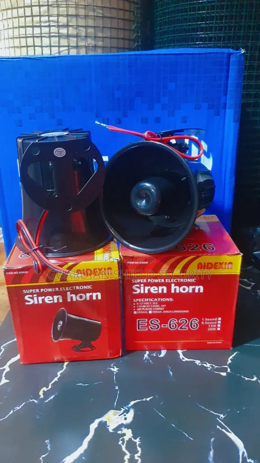 Electric Fence Siren