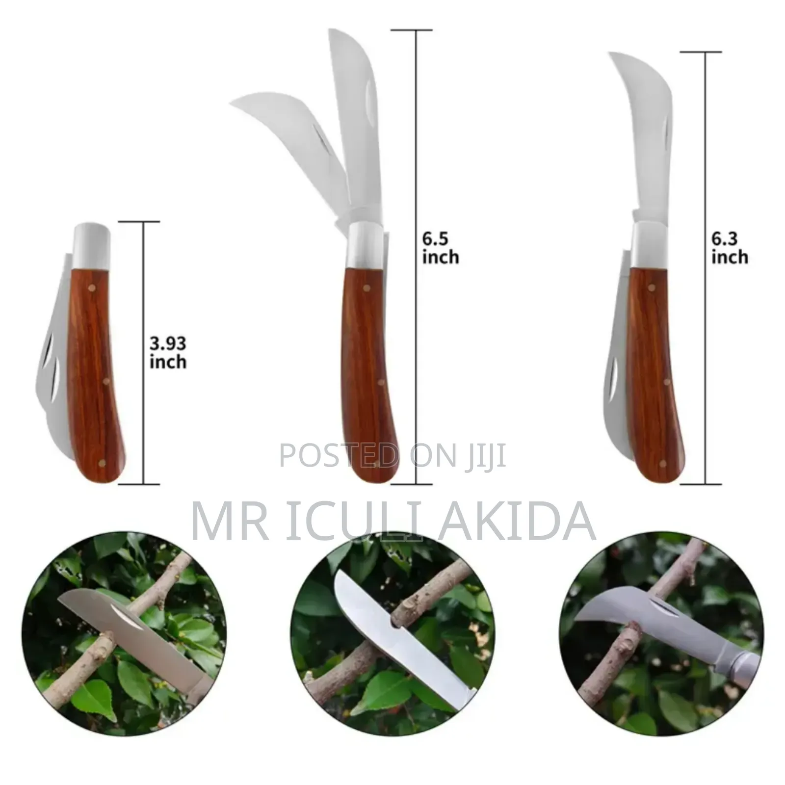 Double Blade Garden Grafting, Pruning Electricians Knife
