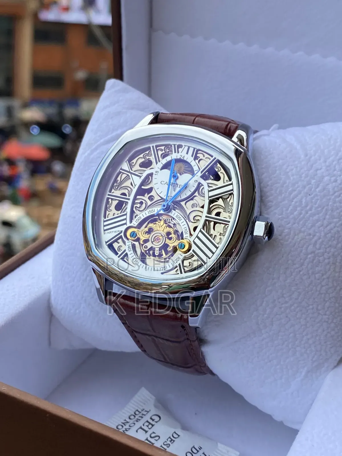 Automatic Mechanical Cartier Watch
