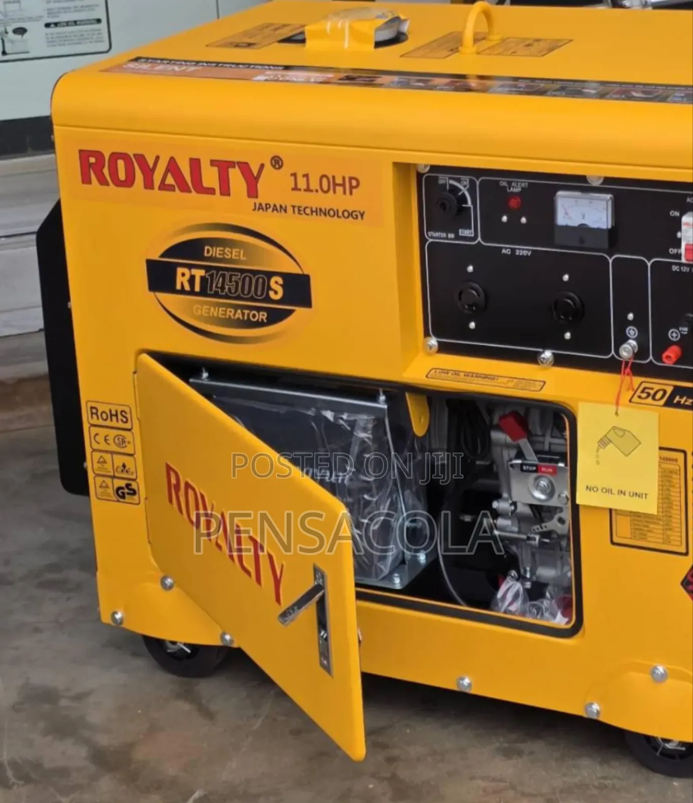 6.5kva Diesel Generator 11.0hp