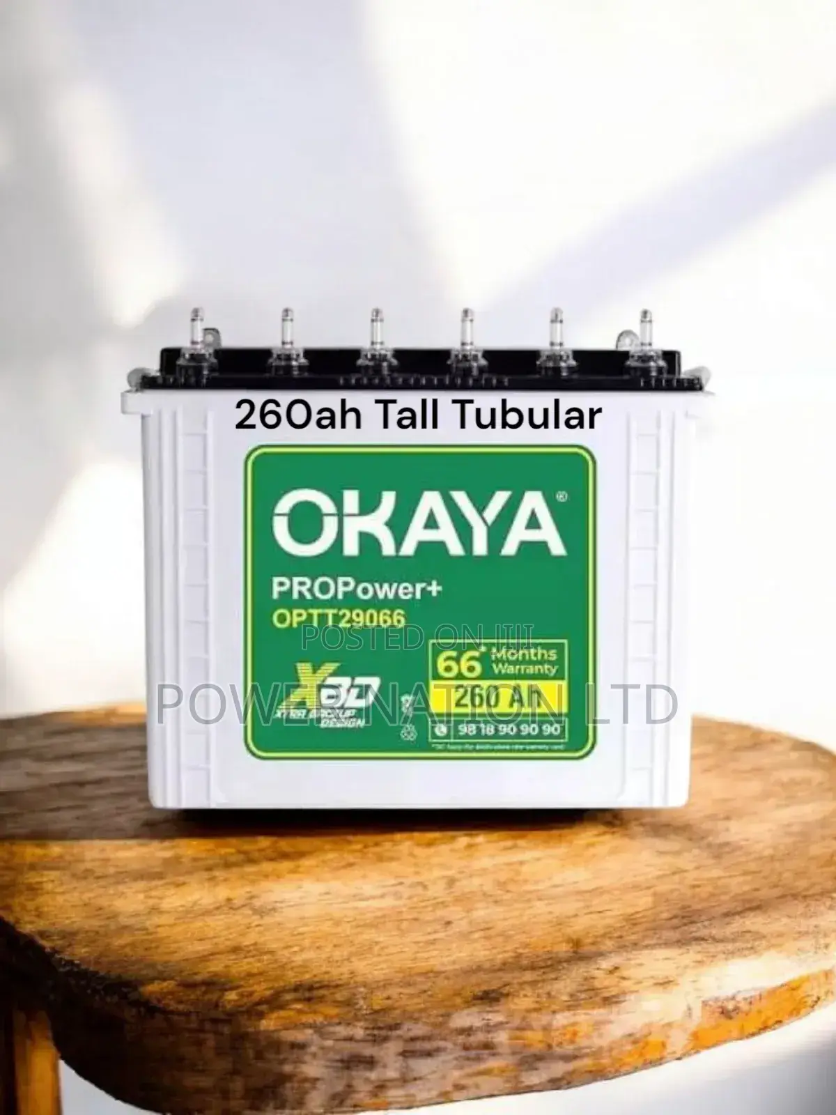 260ah Tall Tubular Solar / Backup Battery