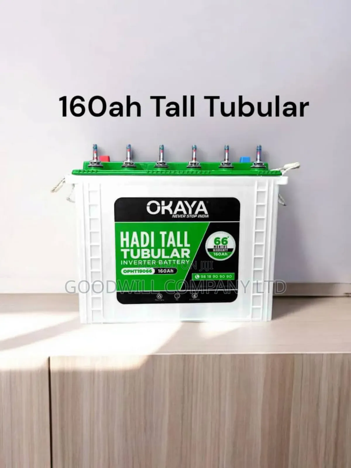 160ah Tall Tubular Solar / Backup Battery