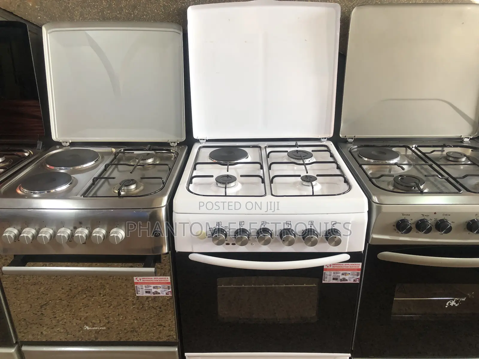 Electric and Gas Cooker