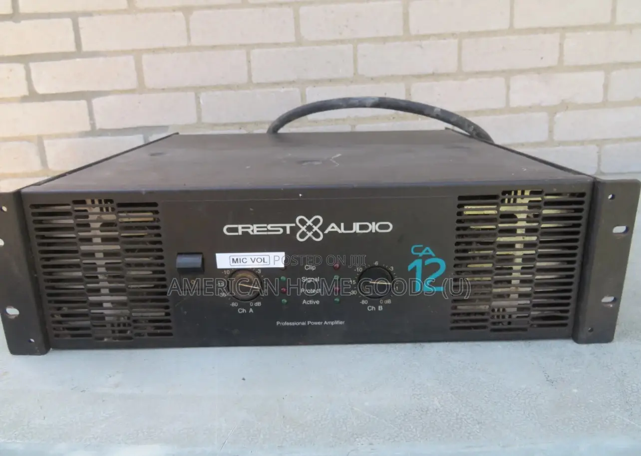 Original Crest Audio Power Amplifiers Ca-Series, (Ca12 or Ca18)