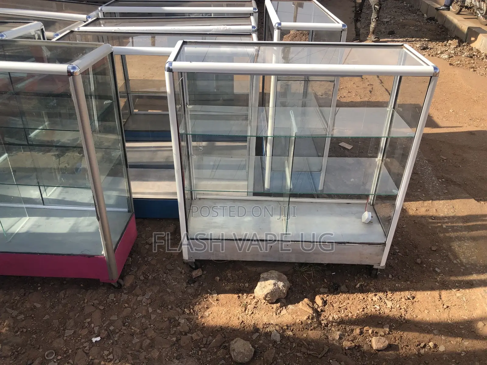 Glass Displays With Lights of All Kind