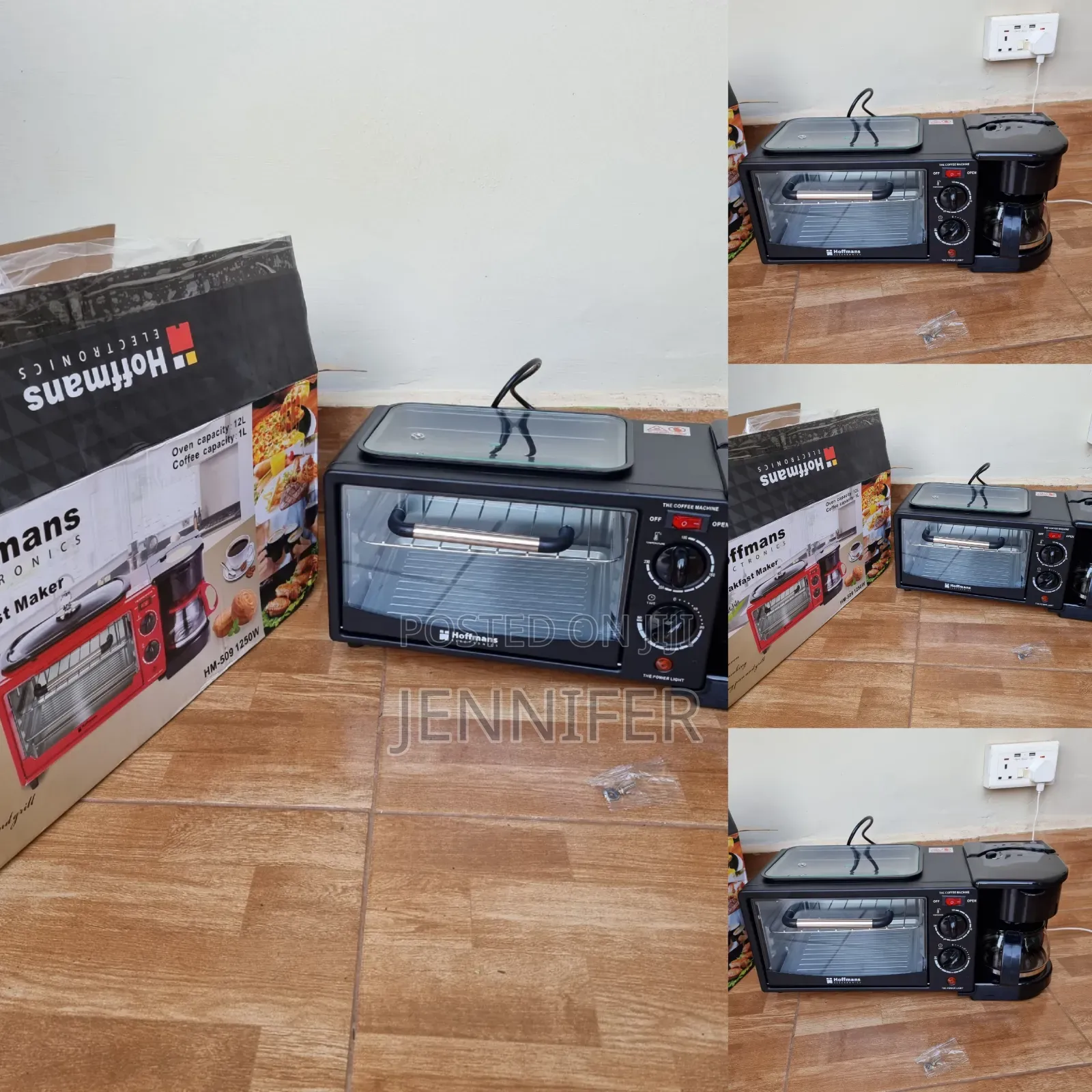 3in1 Portable Electric Oven,Grill and Coffee Maker