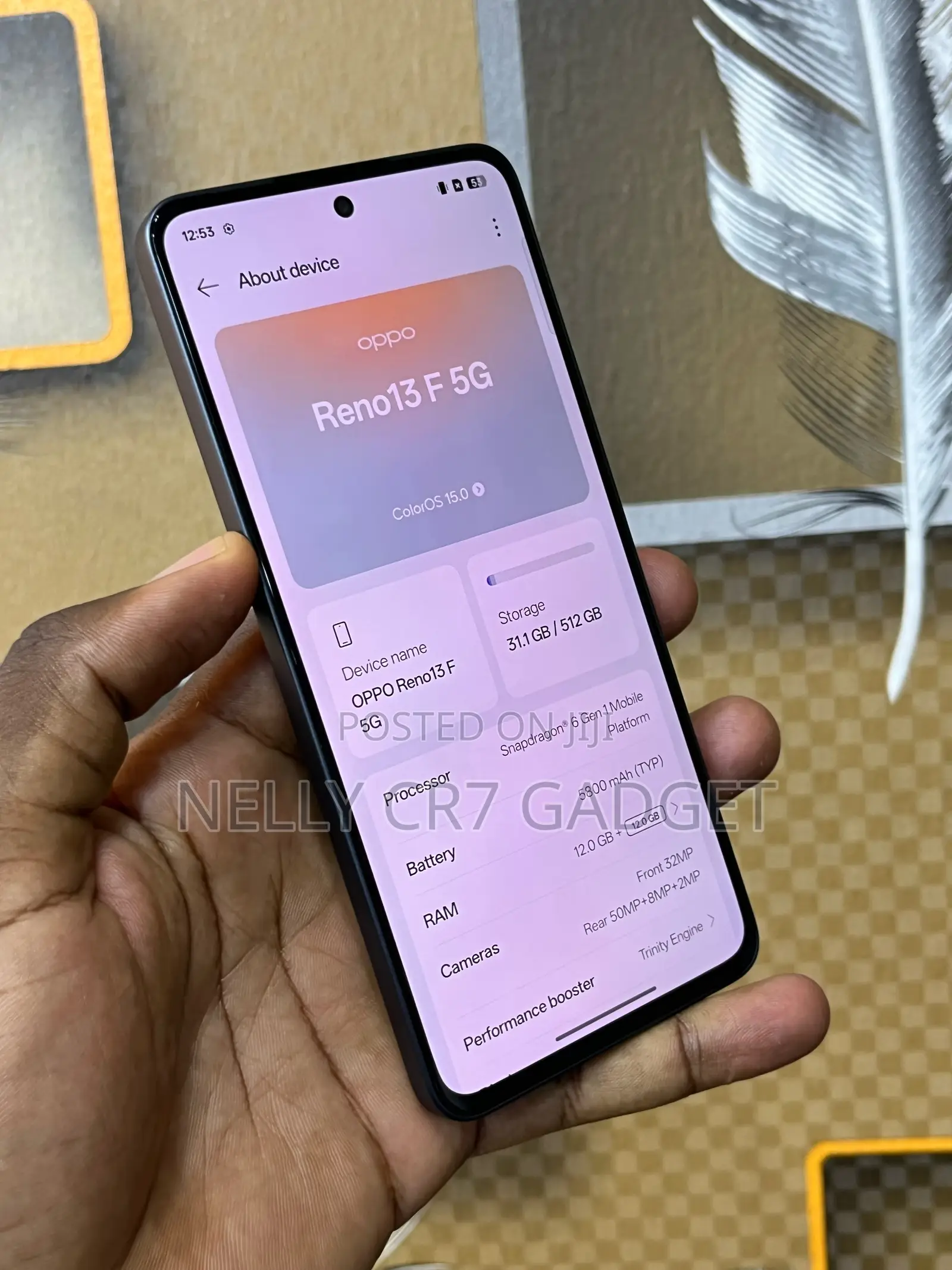 Oppo Reno13 F 512 GB Black