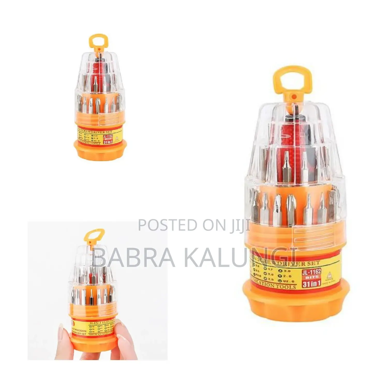 Screwdriver 31 in 1 - Yellow