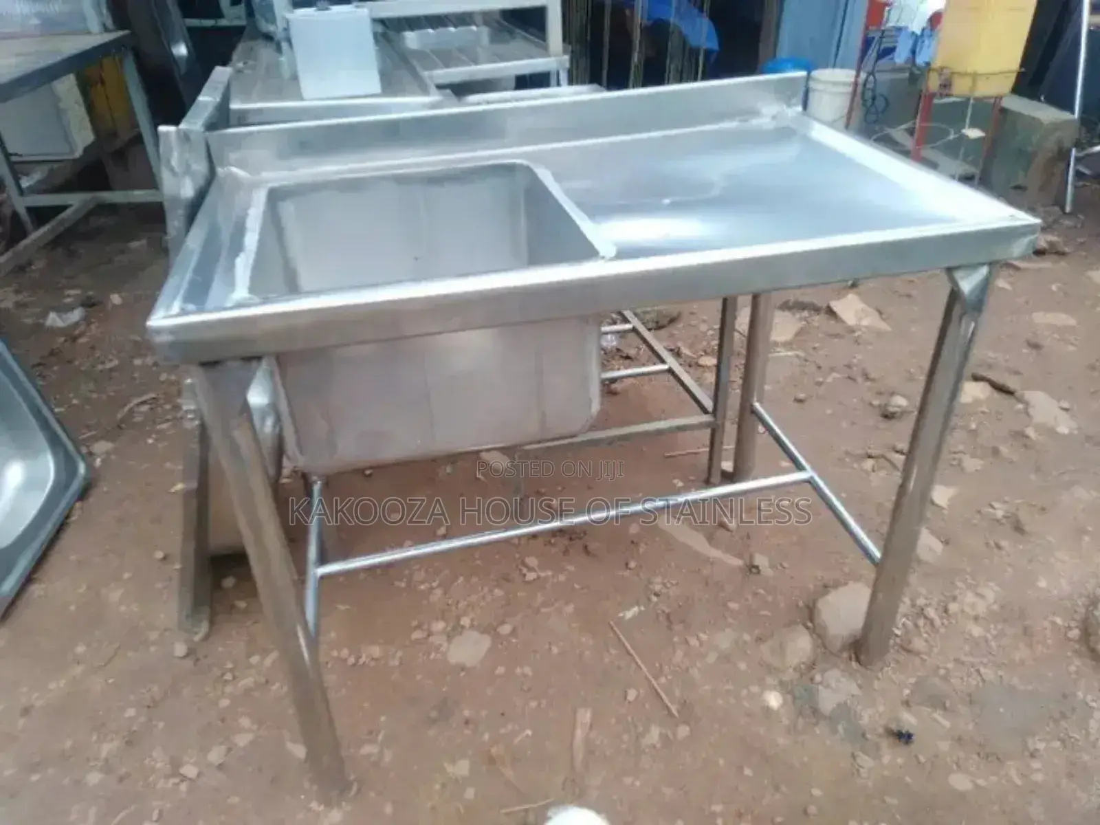 Commercial Stainless Washing Sink