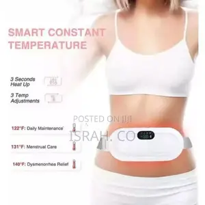 Menstrual Heating Relief Pad Period Cramp Massager Belt