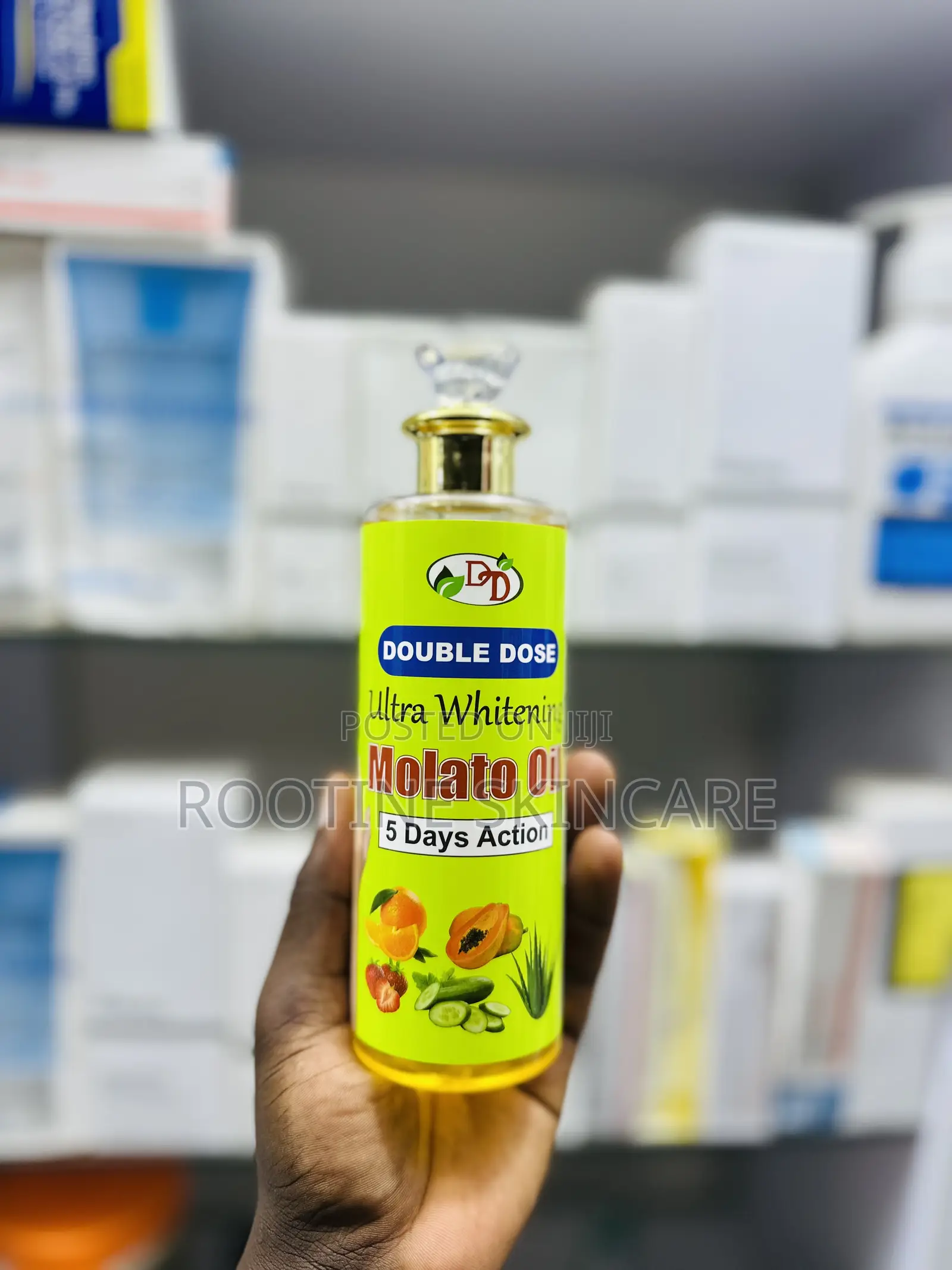 Molato Double Dose Ultra Whitening Body Oil
