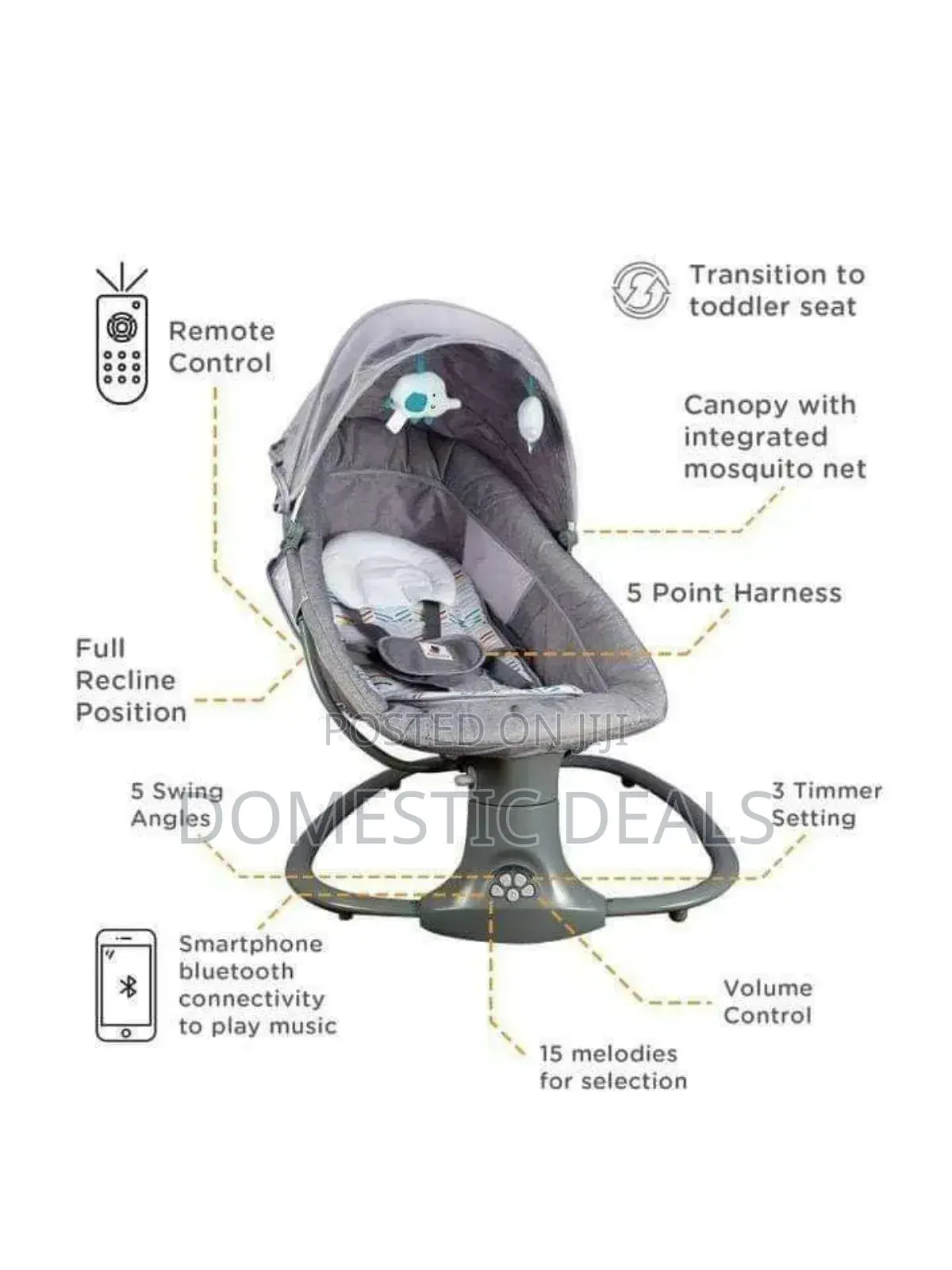 Electric Baby Swing