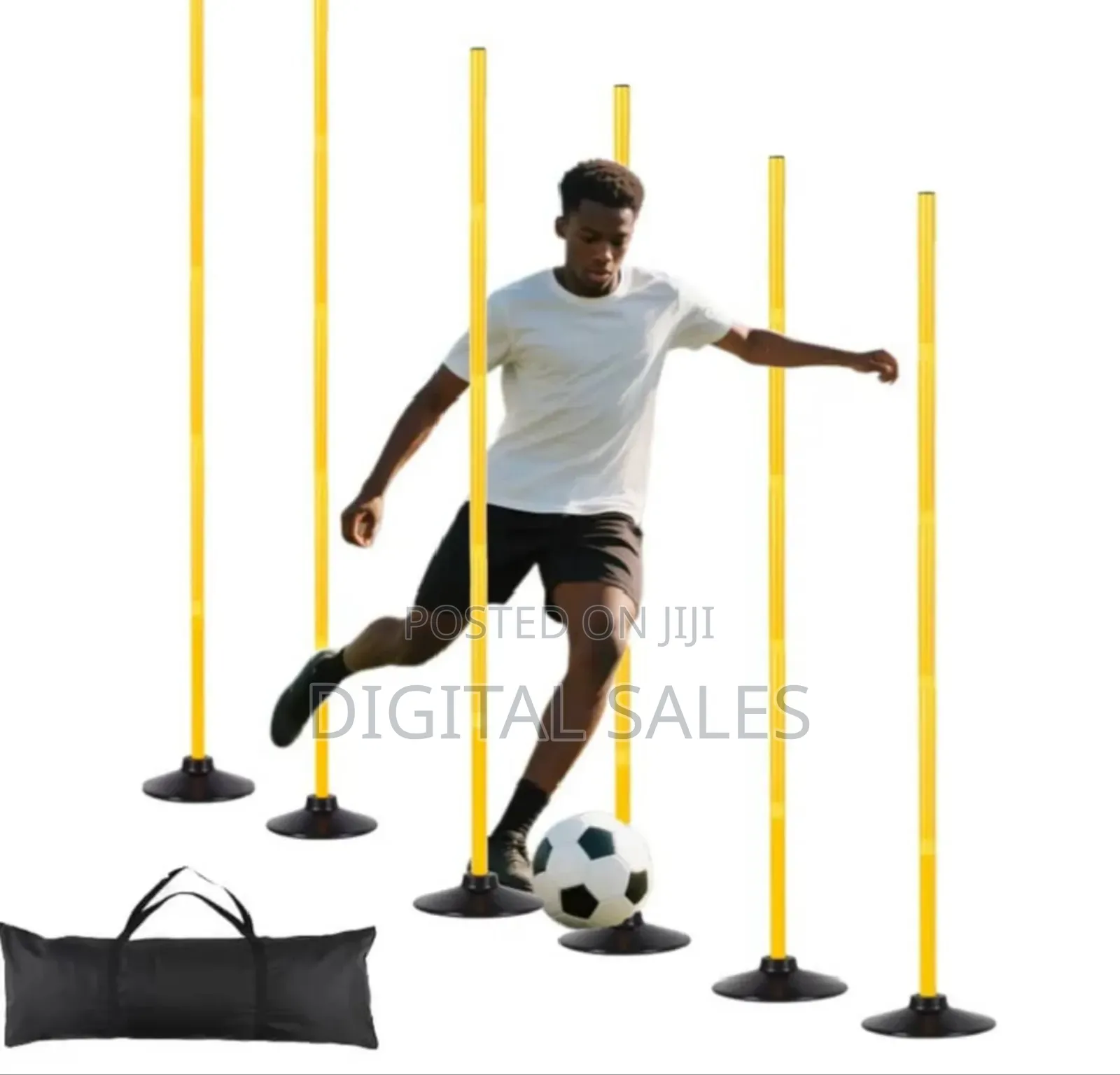 Soccer Professional Agility Training Poles, Training Sticks