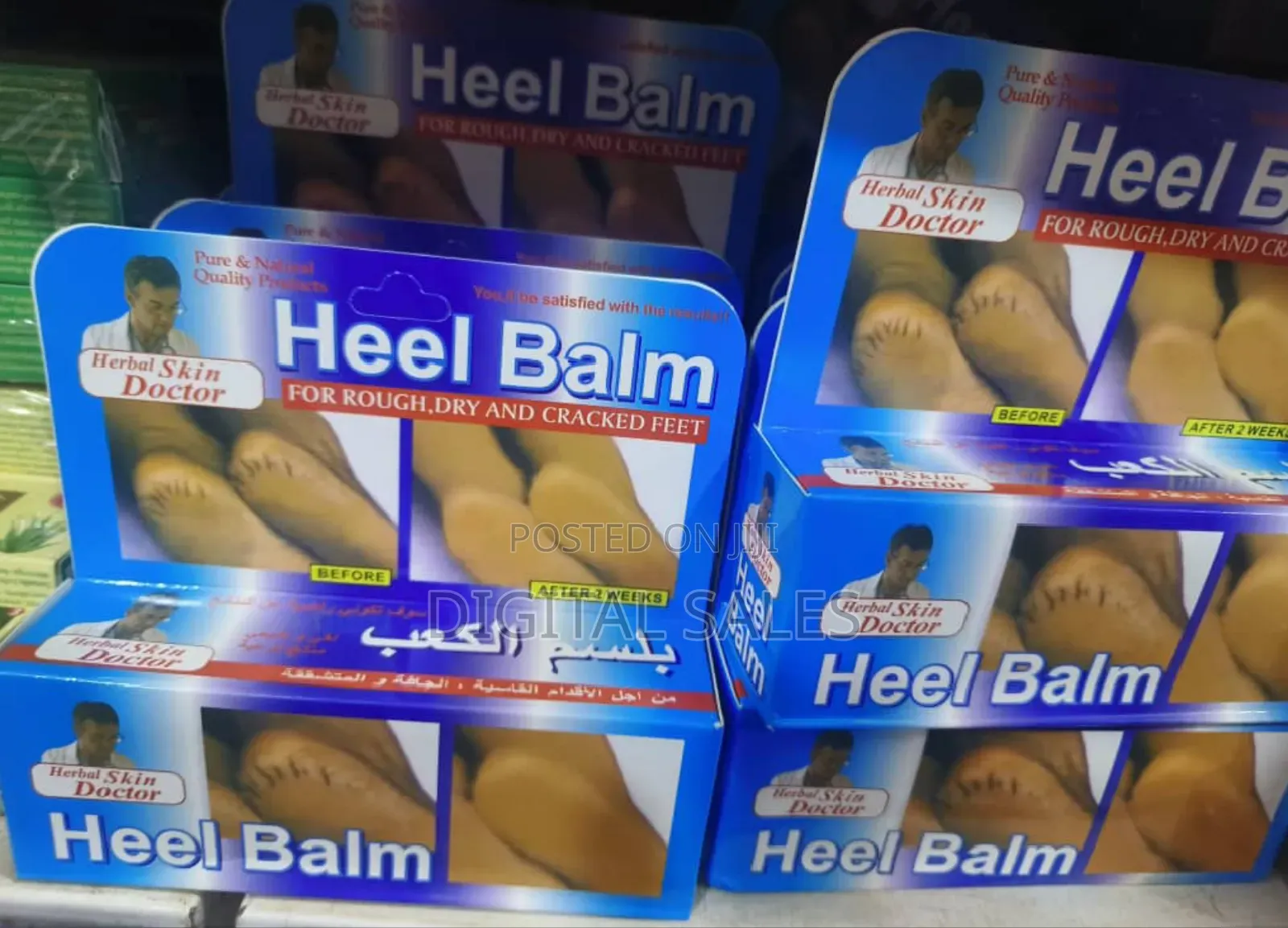 Herbal Skin Doctor Heel Balm 50g .