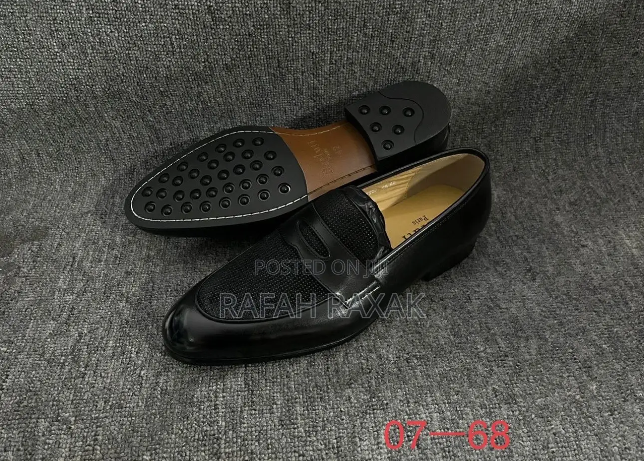 Men’S Berluti Gentle Premium Leather Loafers